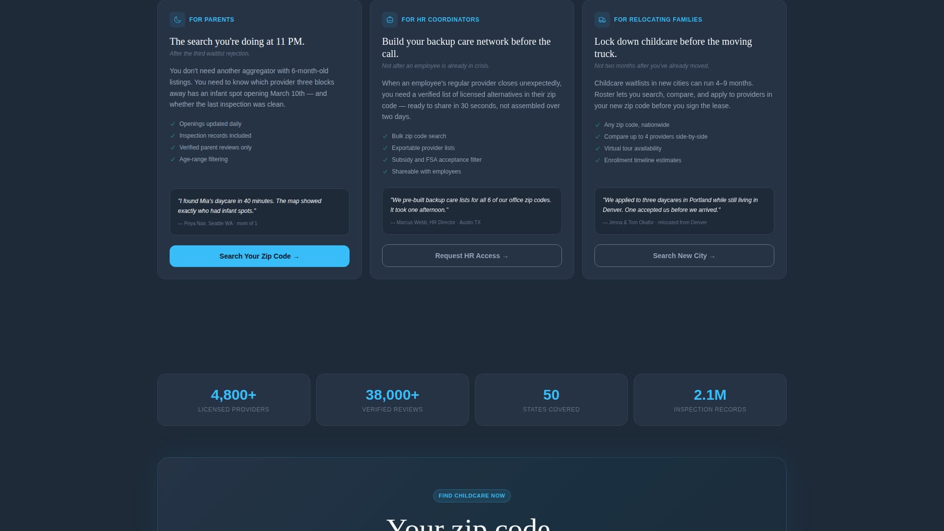 Child - Premium Care Landing Page Template