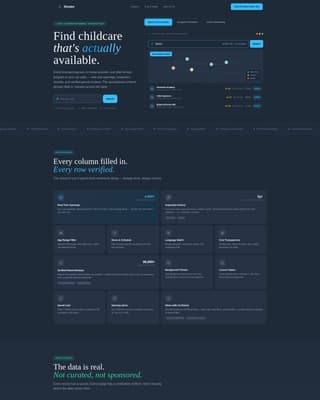 Child - Premium Care Landing Page Template
