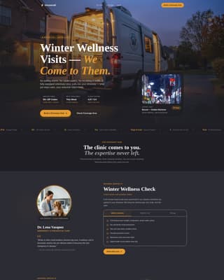Remedy — Licensed Mobile Veterinary Landing Page Template