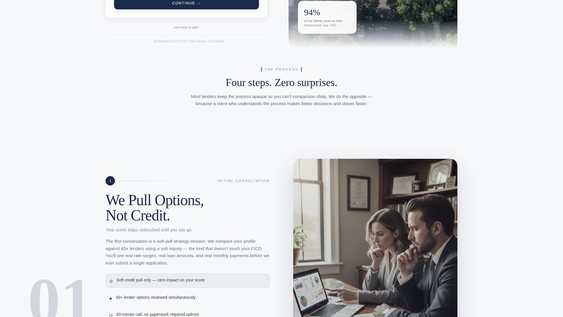 Qualify - Decisive Mortgage Landing Page Template