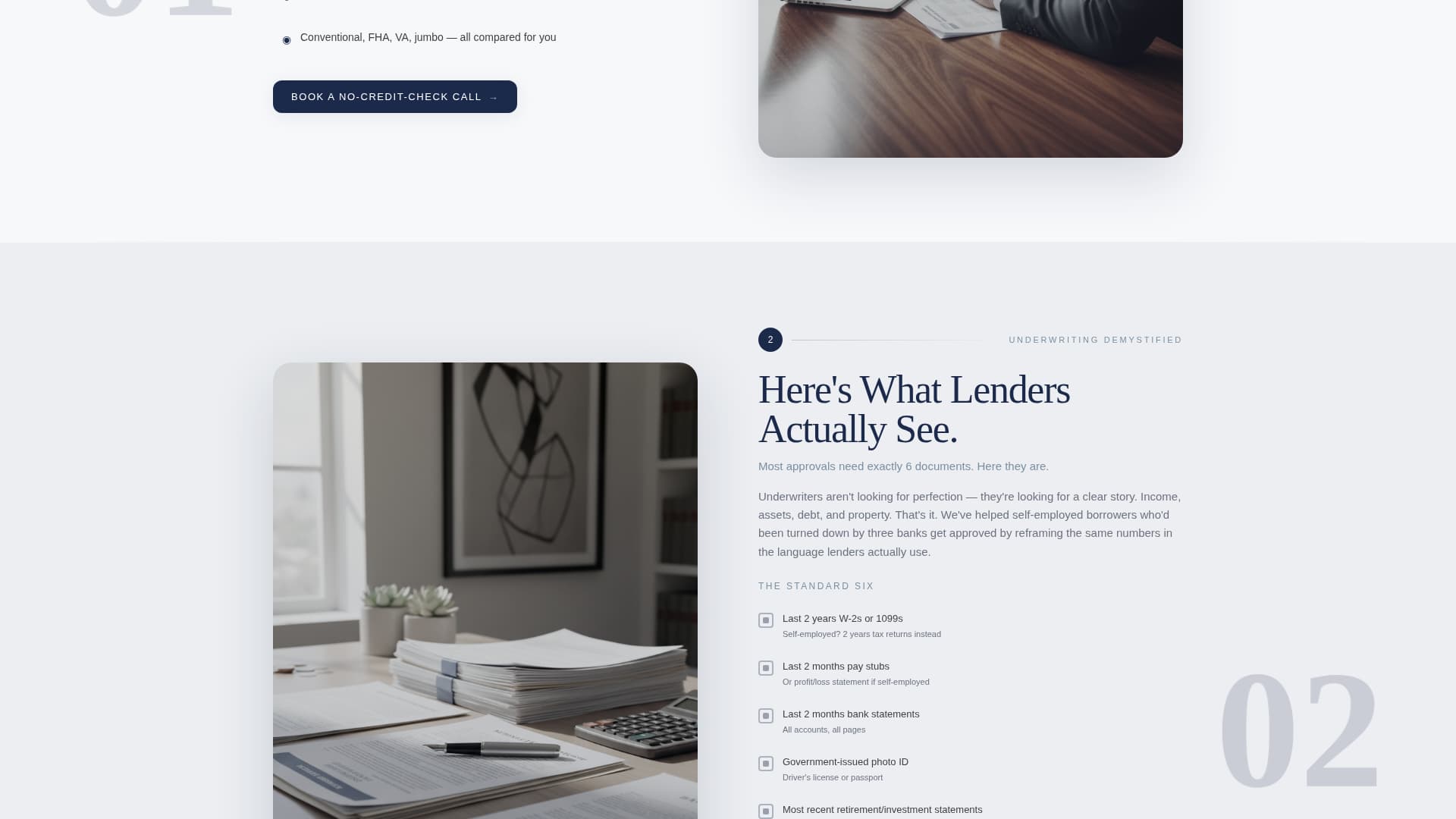 Qualify - Decisive Mortgage Landing Page Template