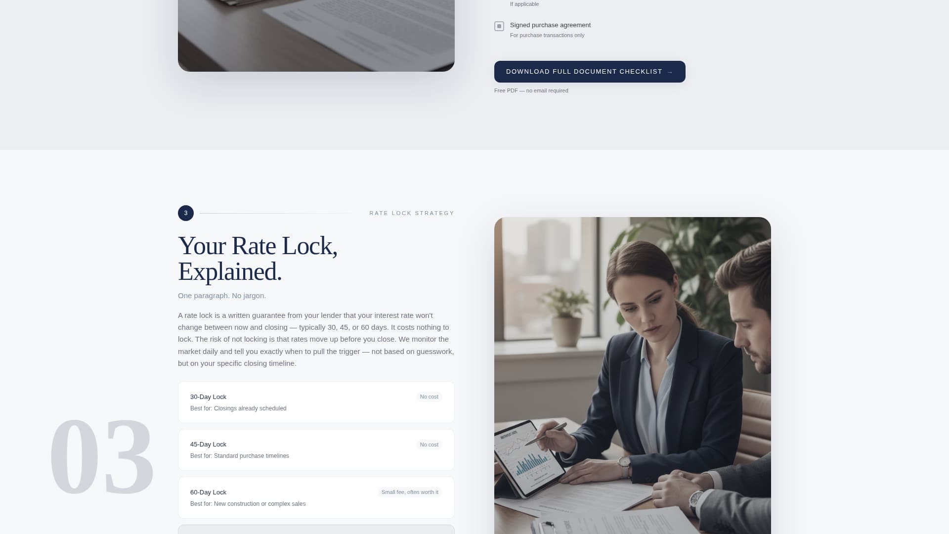 Qualify - Decisive Mortgage Landing Page Template