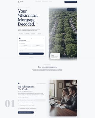 Qualify - Decisive Mortgage Landing Page Template