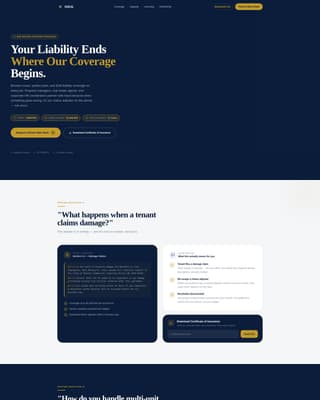 Haul - Authoritative Moving Landing Page Template