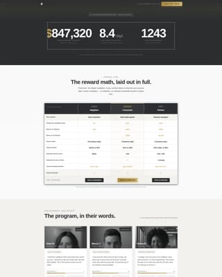 Haul - Proven Referral Landing Page Template