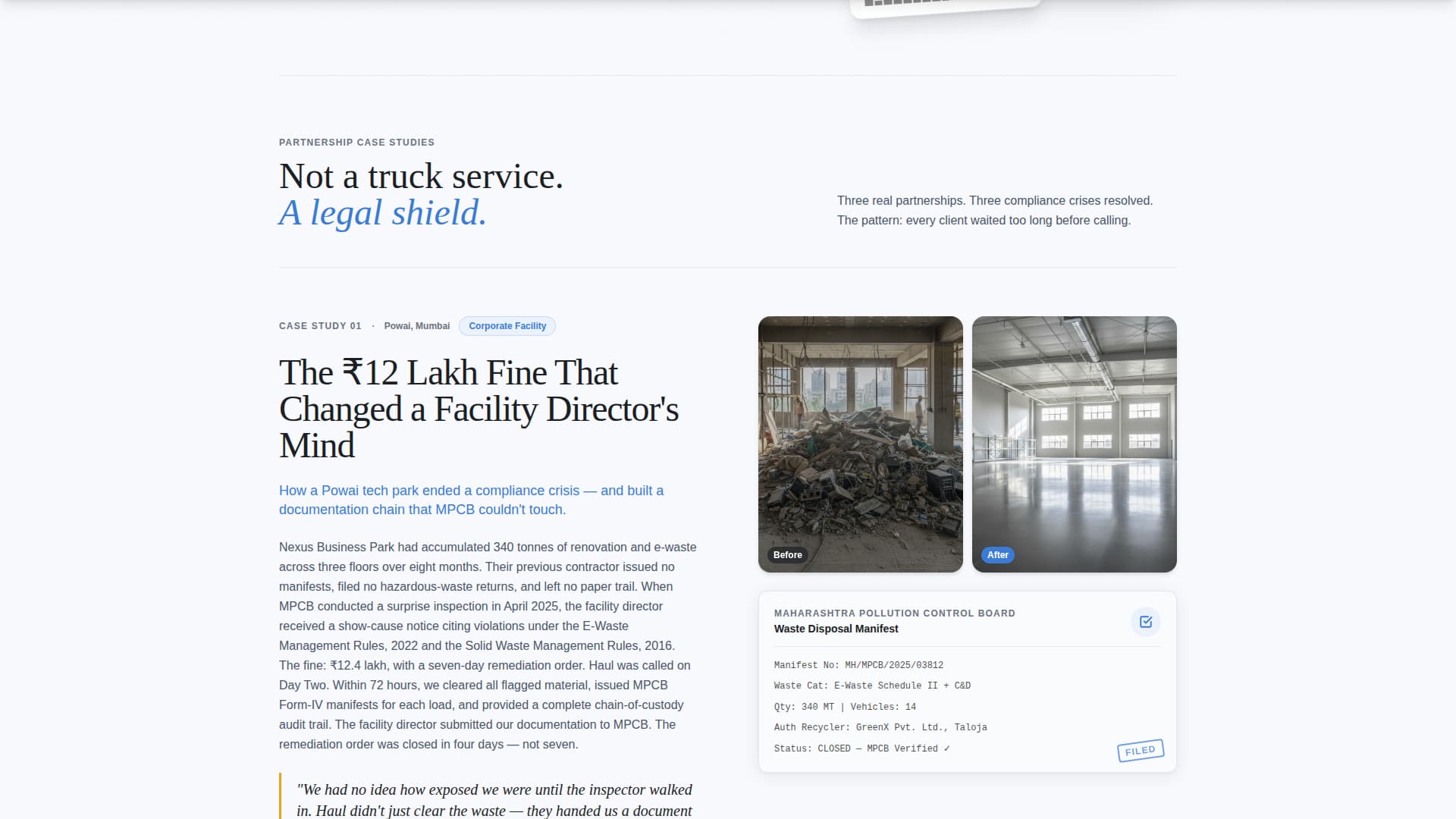 Haul - Compliant Junkremoval Landing Page Template