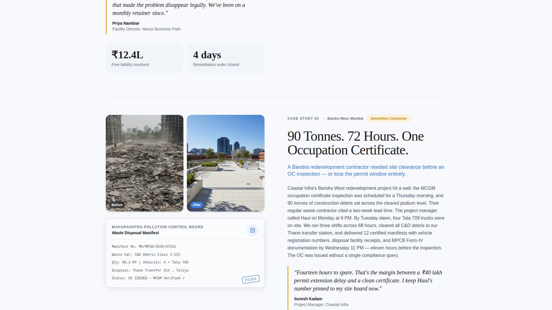Haul - Compliant Junkremoval Landing Page Template