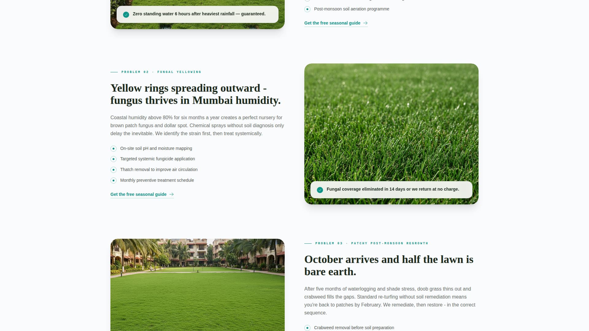 Maidan - Dependable Lawncare Landing Page Template
