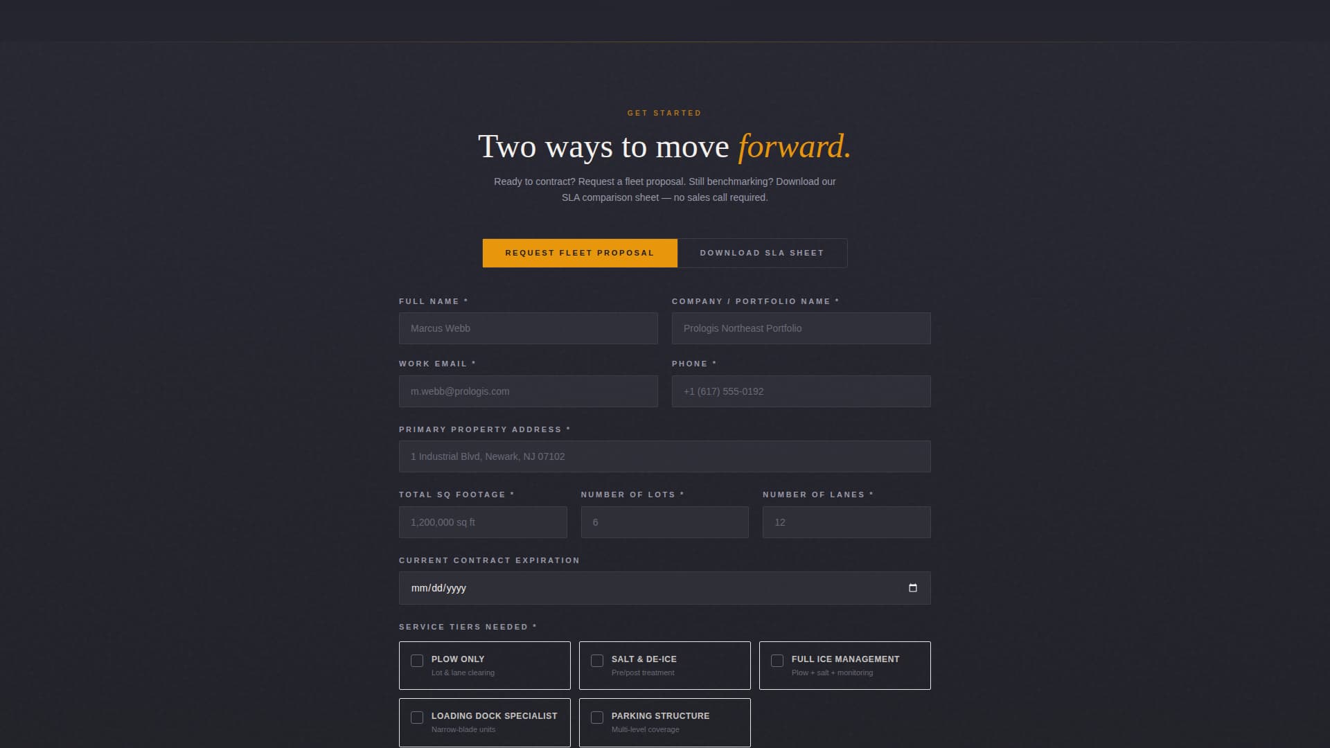Clearpath - Elite Snowremoval Landing Page Template