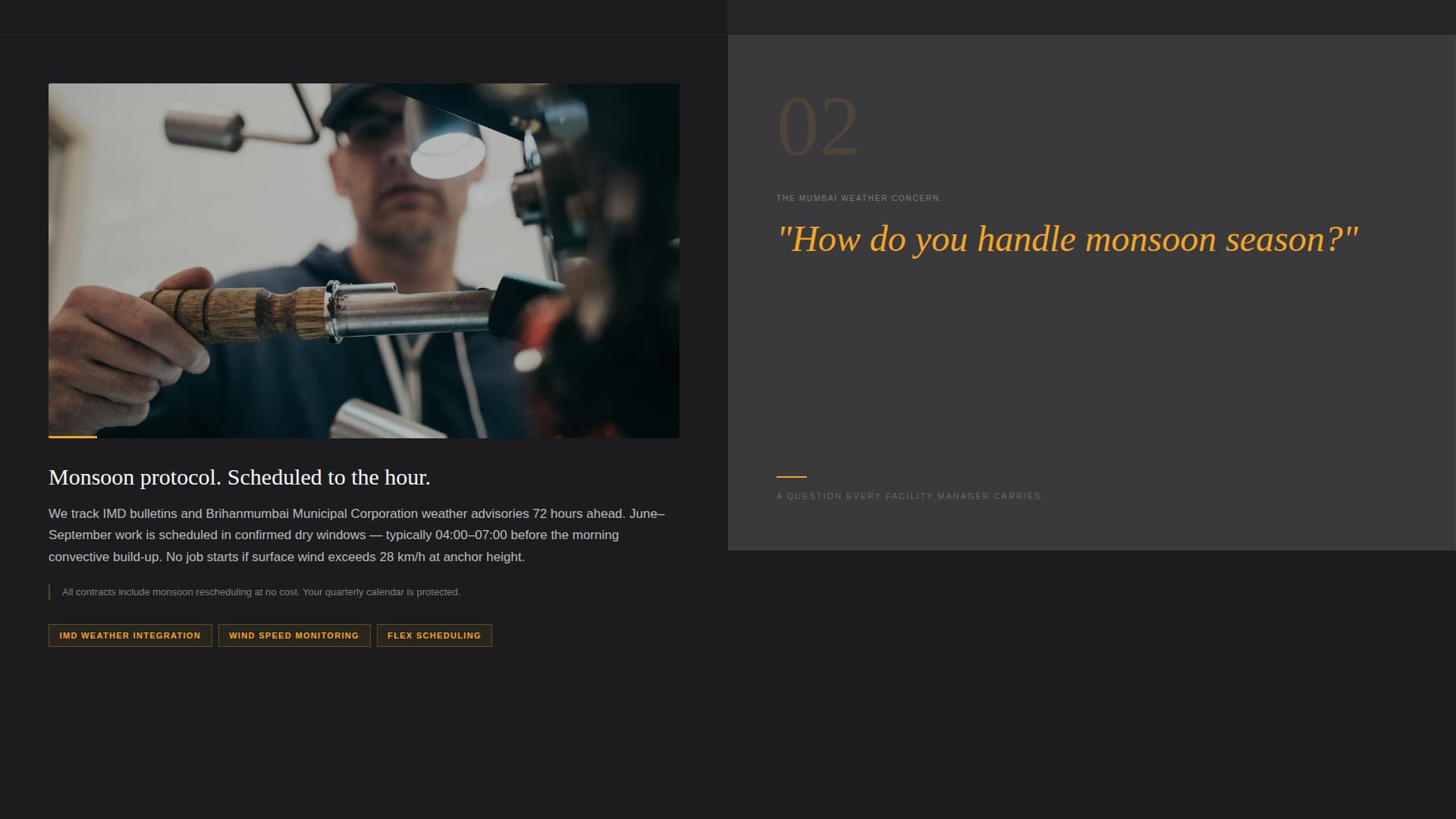 Squeegee - Elite Highrise Landing Page Template