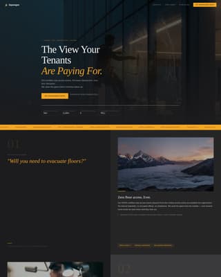 Squeegee - Elite Highrise Landing Page Template