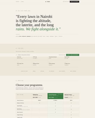 Greenscape — Trusted Lawn Care Landing Page Template