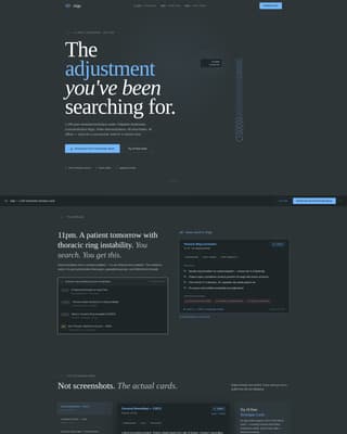 Chiropractic Digital Presence Specialist Careers Website Template