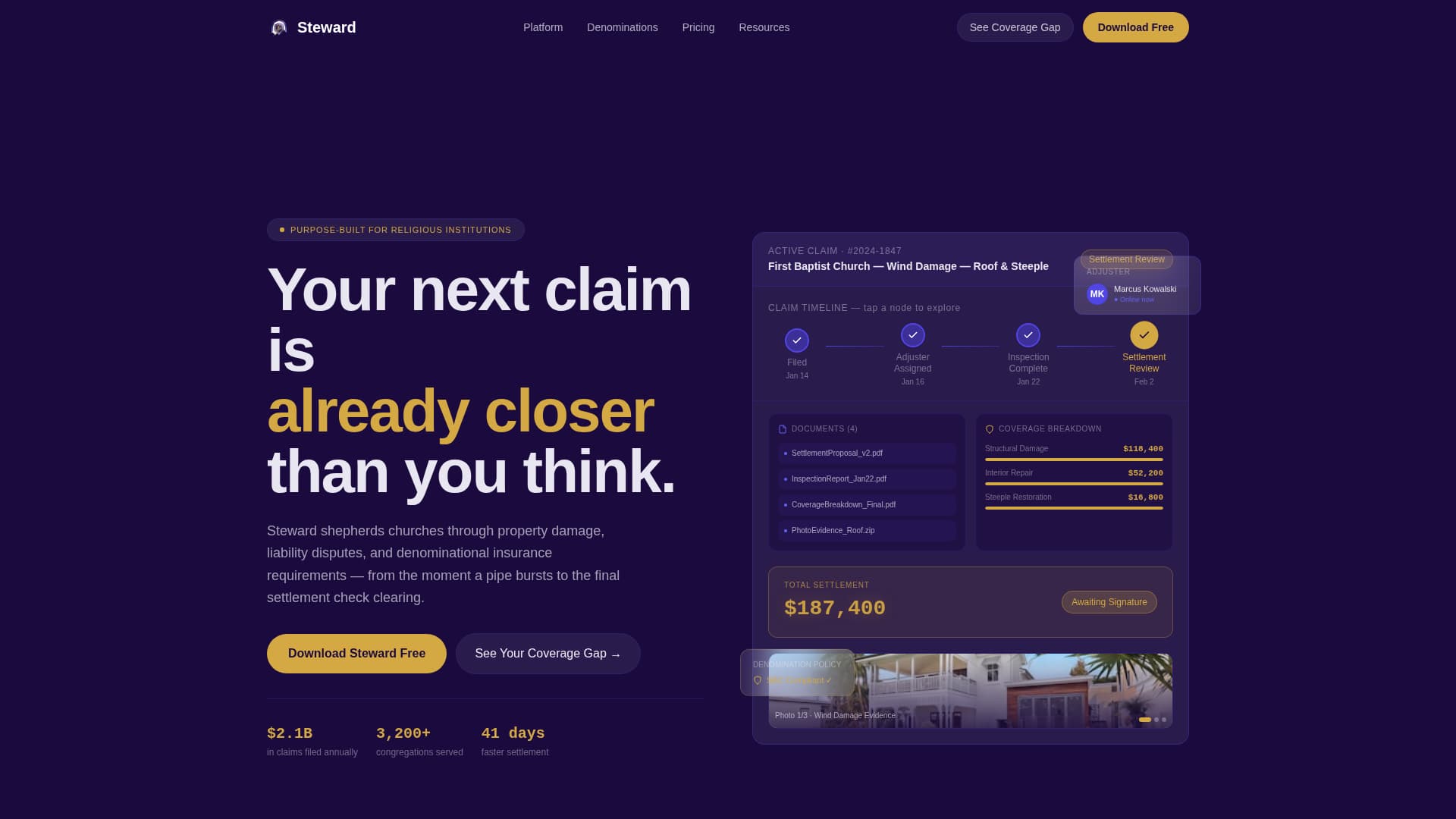Church & Religious Software Reviews Website Template