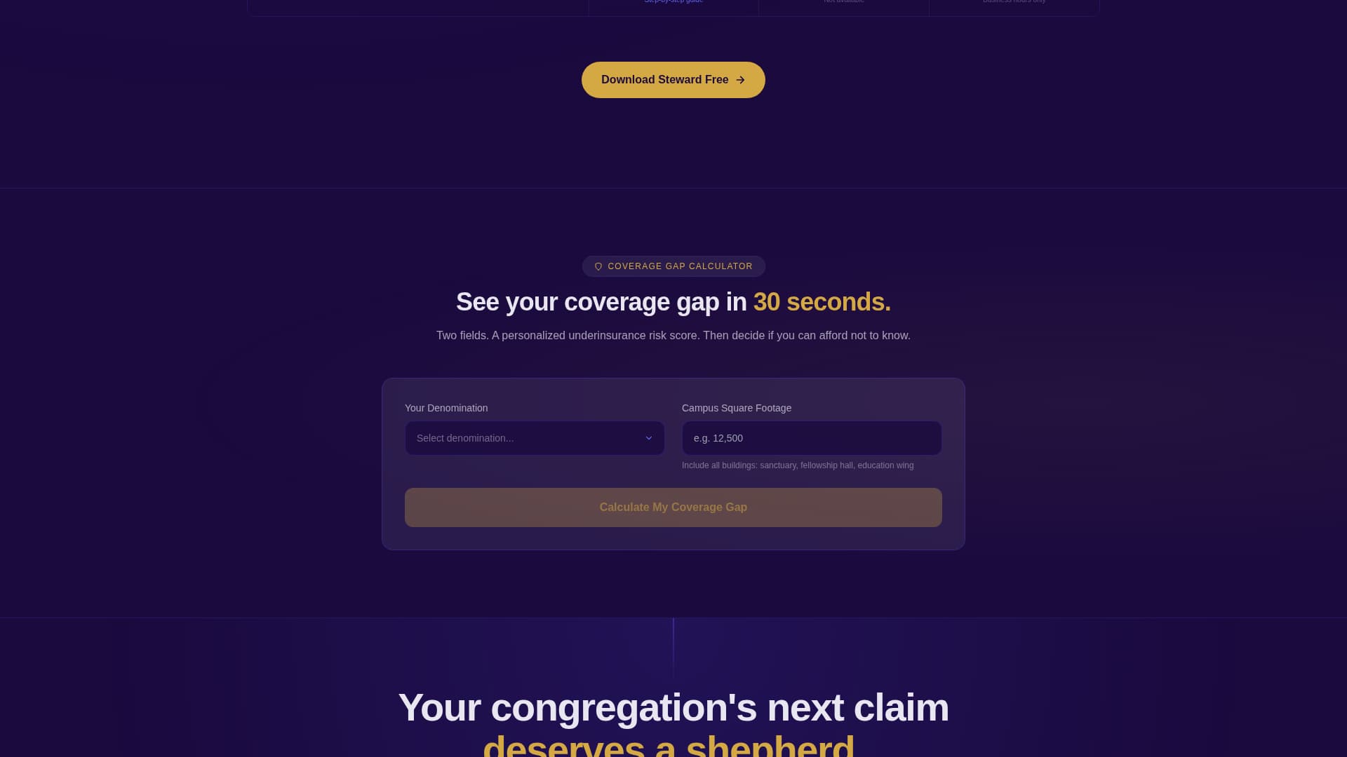 Church & Religious Software Reviews Website Template