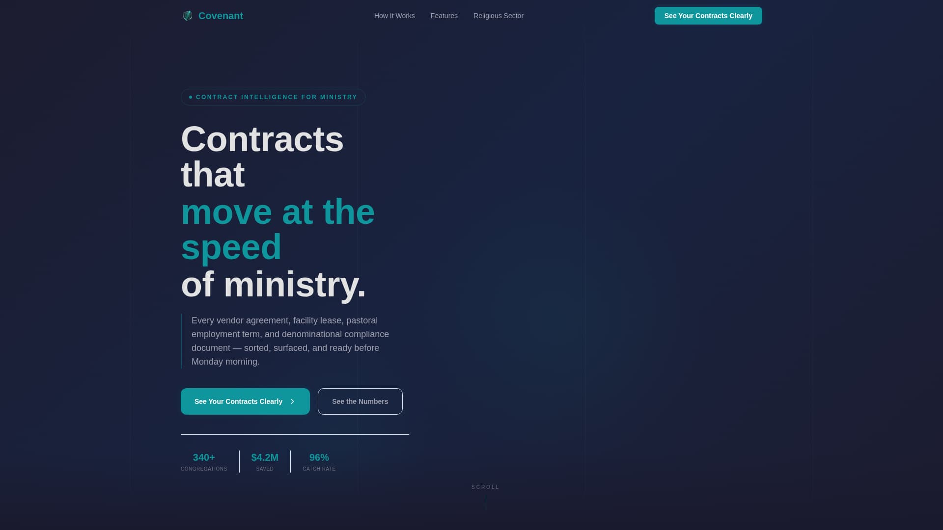Church & Religious Software Specialist Reviews Website Template