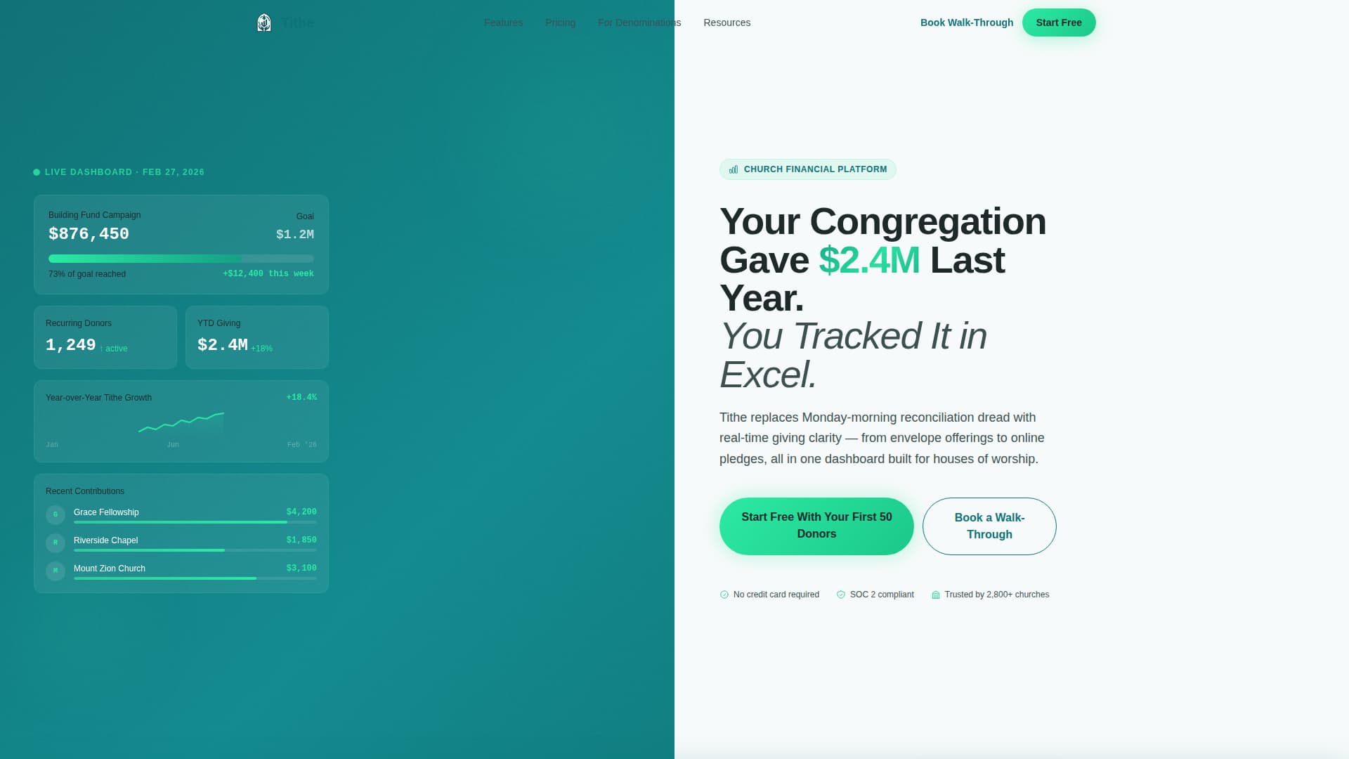 Church & Religious Software Professional Website Template