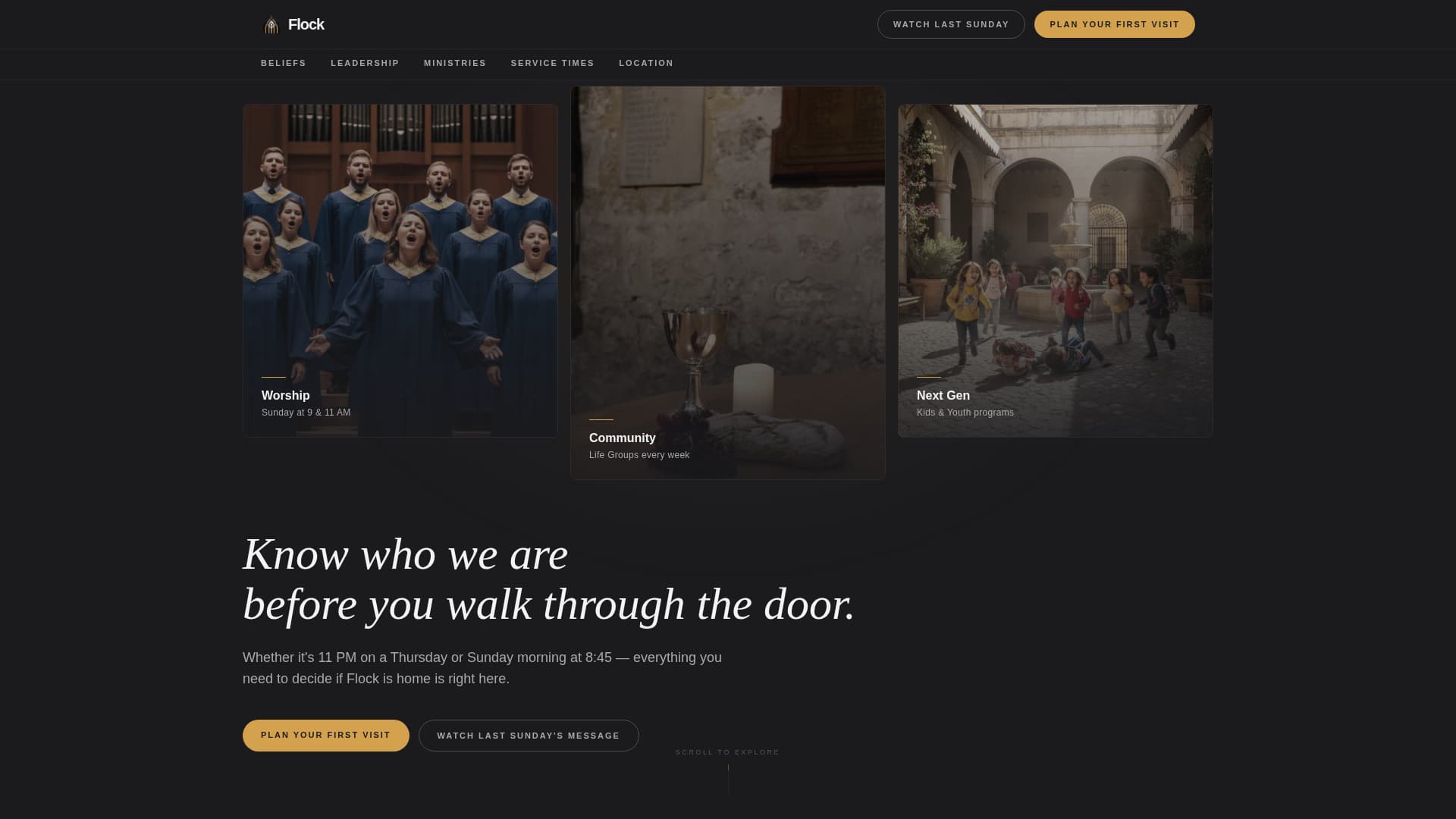 Church & Religious Org Advanced Professional Website Template
