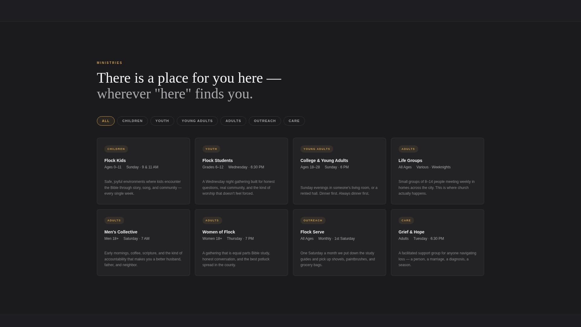 Church & Religious Org Advanced Professional Website Template