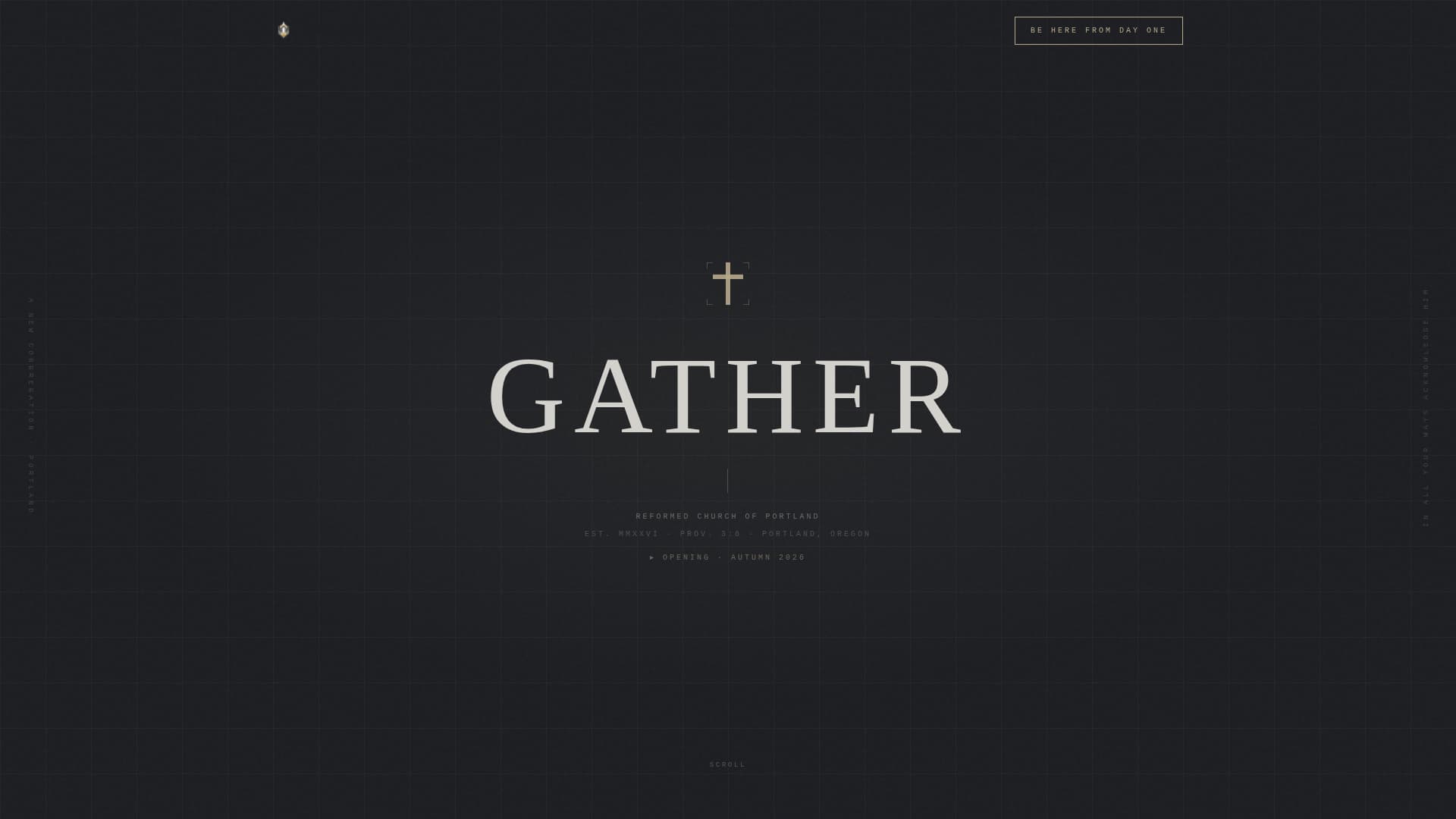 Church & Religious Org Pre-Launch Website Template