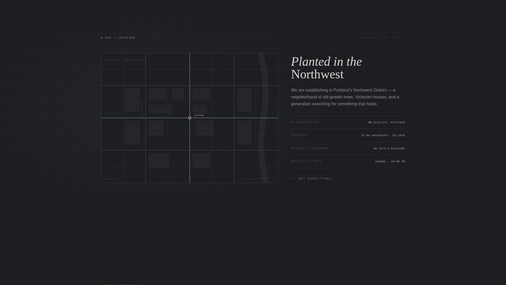 Church & Religious Org Pre-Launch Website Template