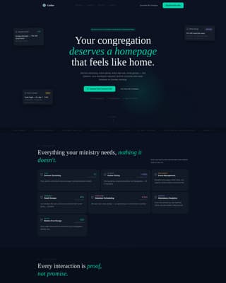 Church & Religious Org Complete Professional Website Template