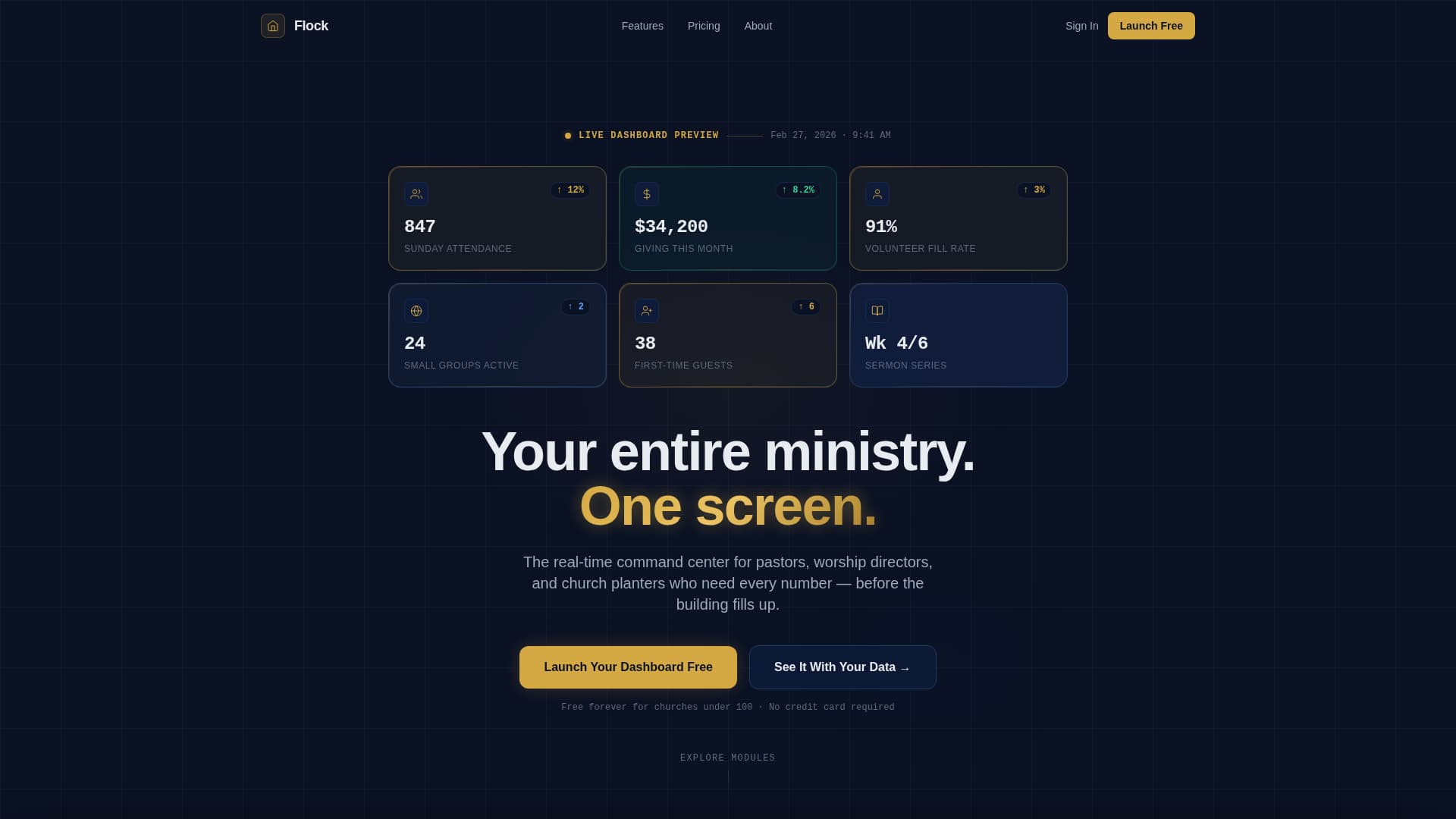 Church & Religious Org Expert Professional Website Template