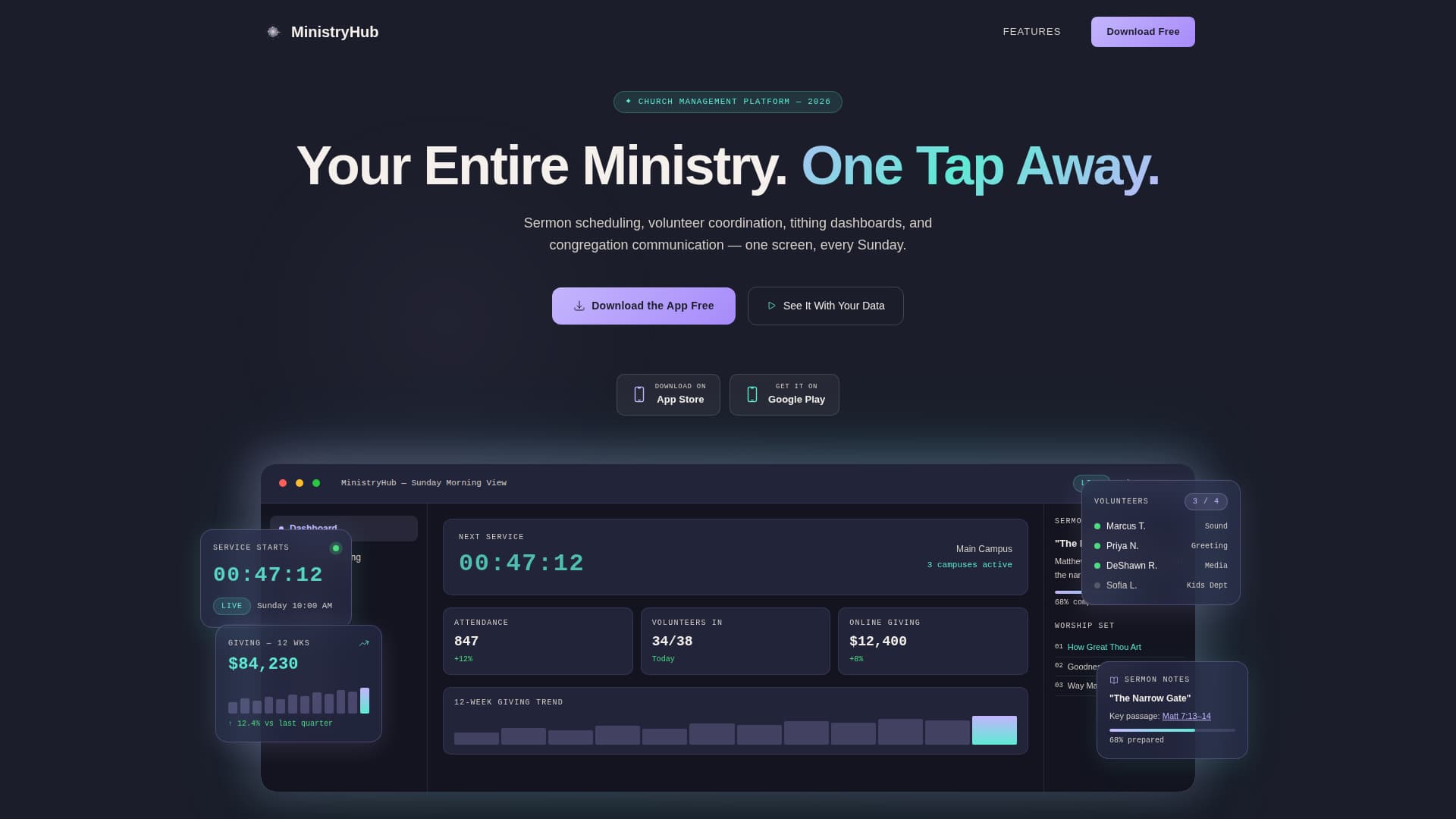 Church & Religious Org Premium Professional Website Template