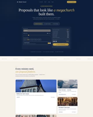 Church & Religious Software Complete Reviews Website Template