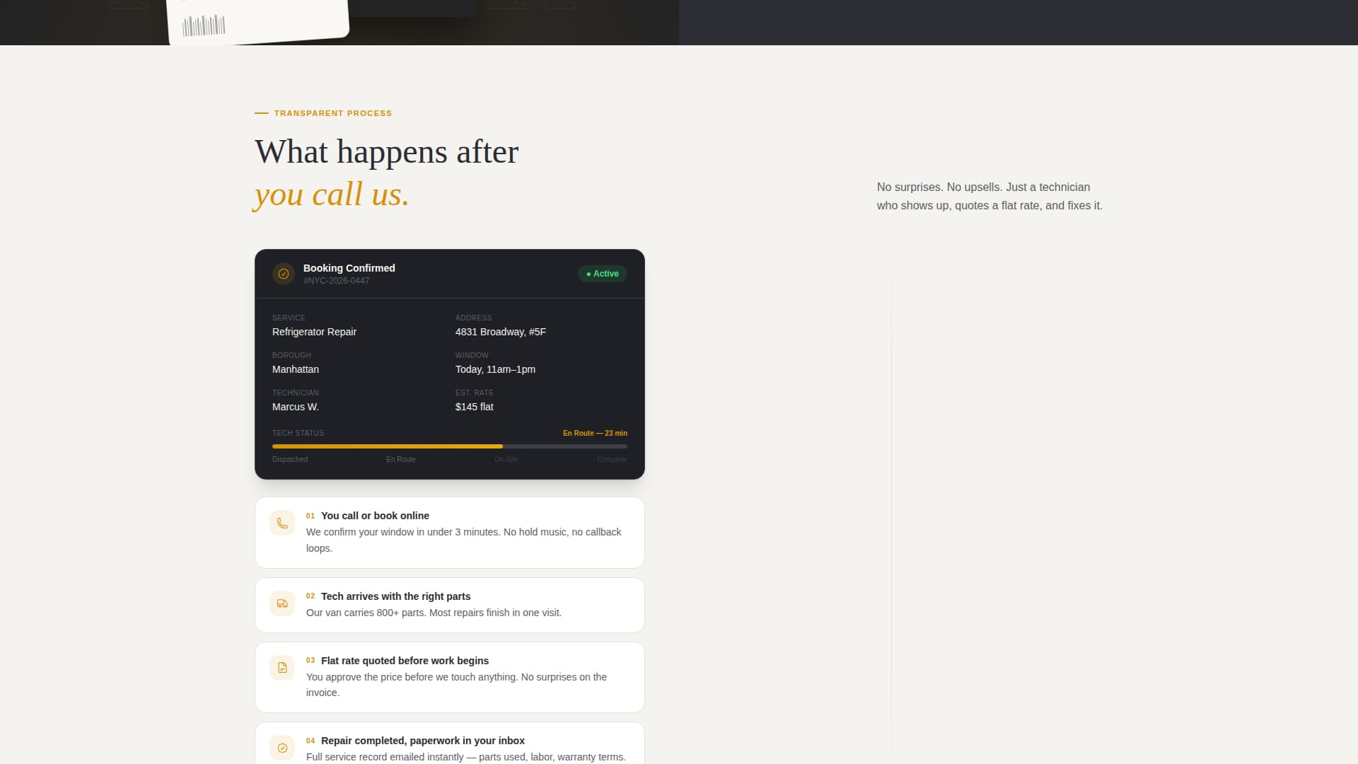 Fix - Trusted Appliancerepair Landing Page Template