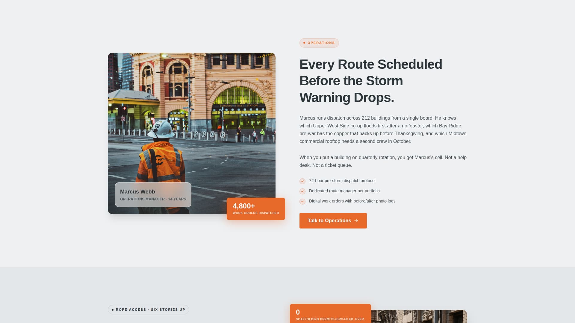 Gutter - Reliable Propertymanagement Landing Page Template