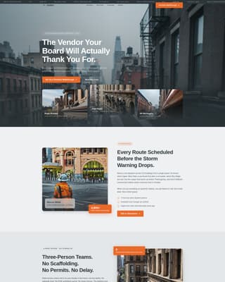 Gutter - Reliable Propertymanagement Landing Page Template