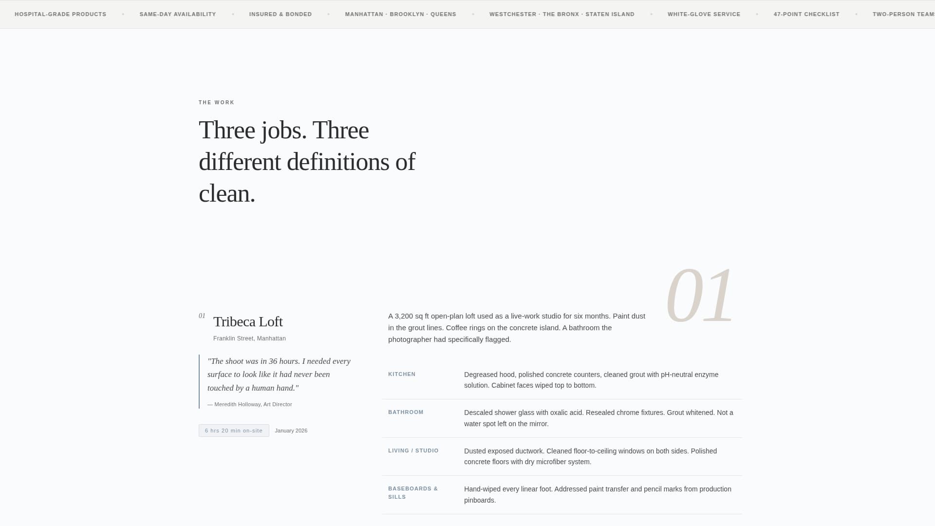 Pristine - Elite Cleaning Landing Page Template