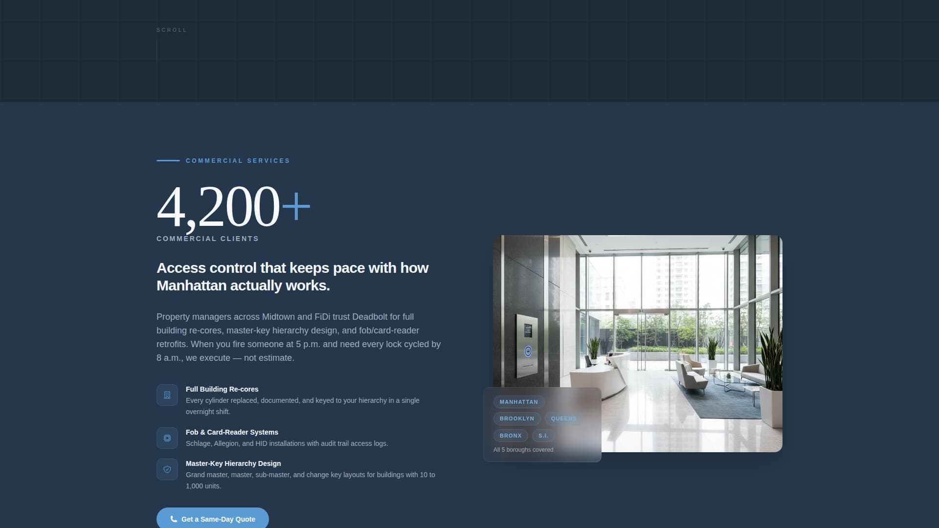 Keymaster — Expert Lock Repair Landing Page Template