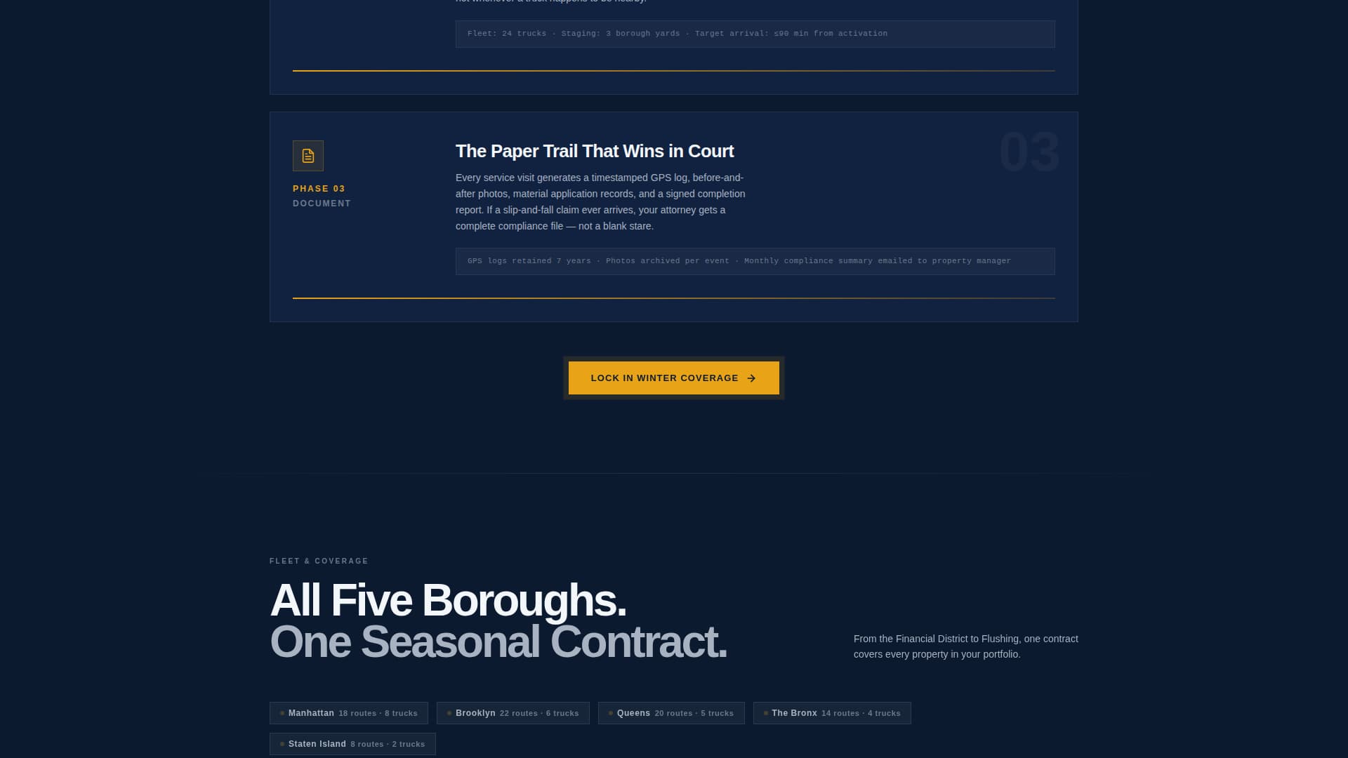 Plow - Urgent Snowremoval Landing Page Template