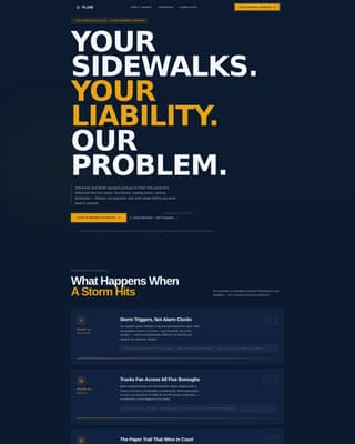 Plow - Urgent Snowremoval Landing Page Template