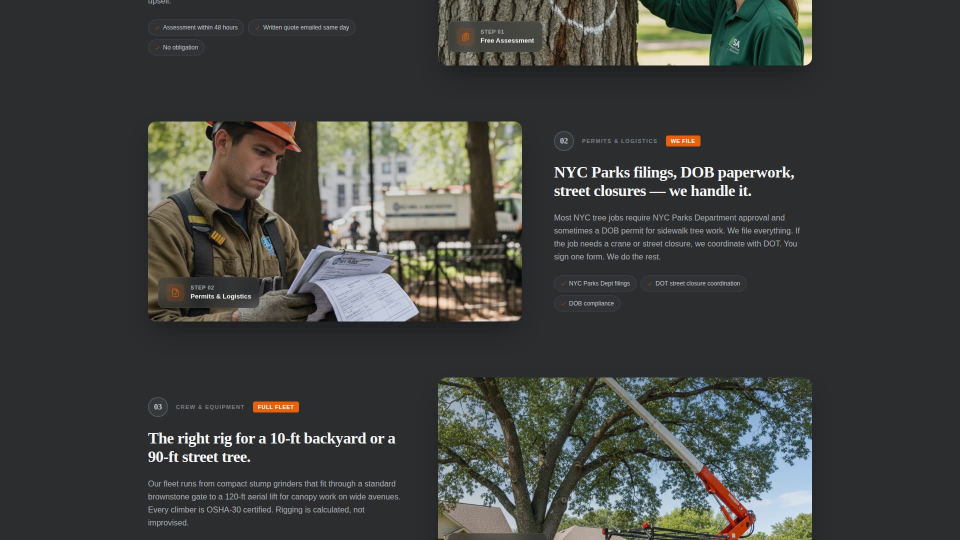 Canopy — Professional Forestry Management Landing Page Template