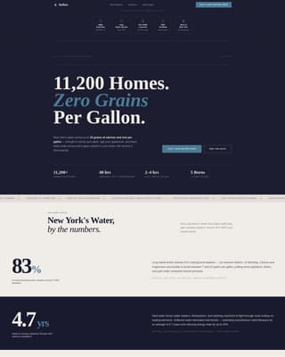Soften - Authoritative Watersoftening Landing Page Template