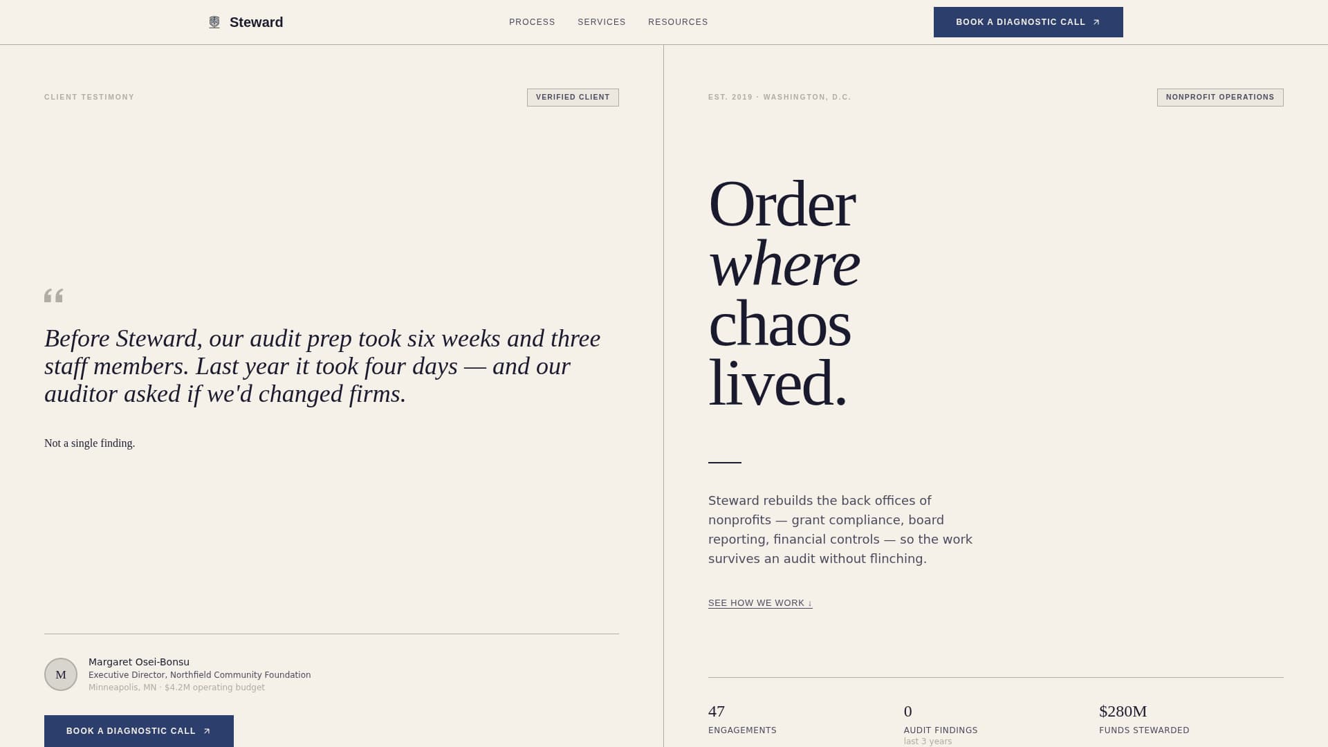 Guardian — Proven Mission Driven Nonprofit Landing Page Template