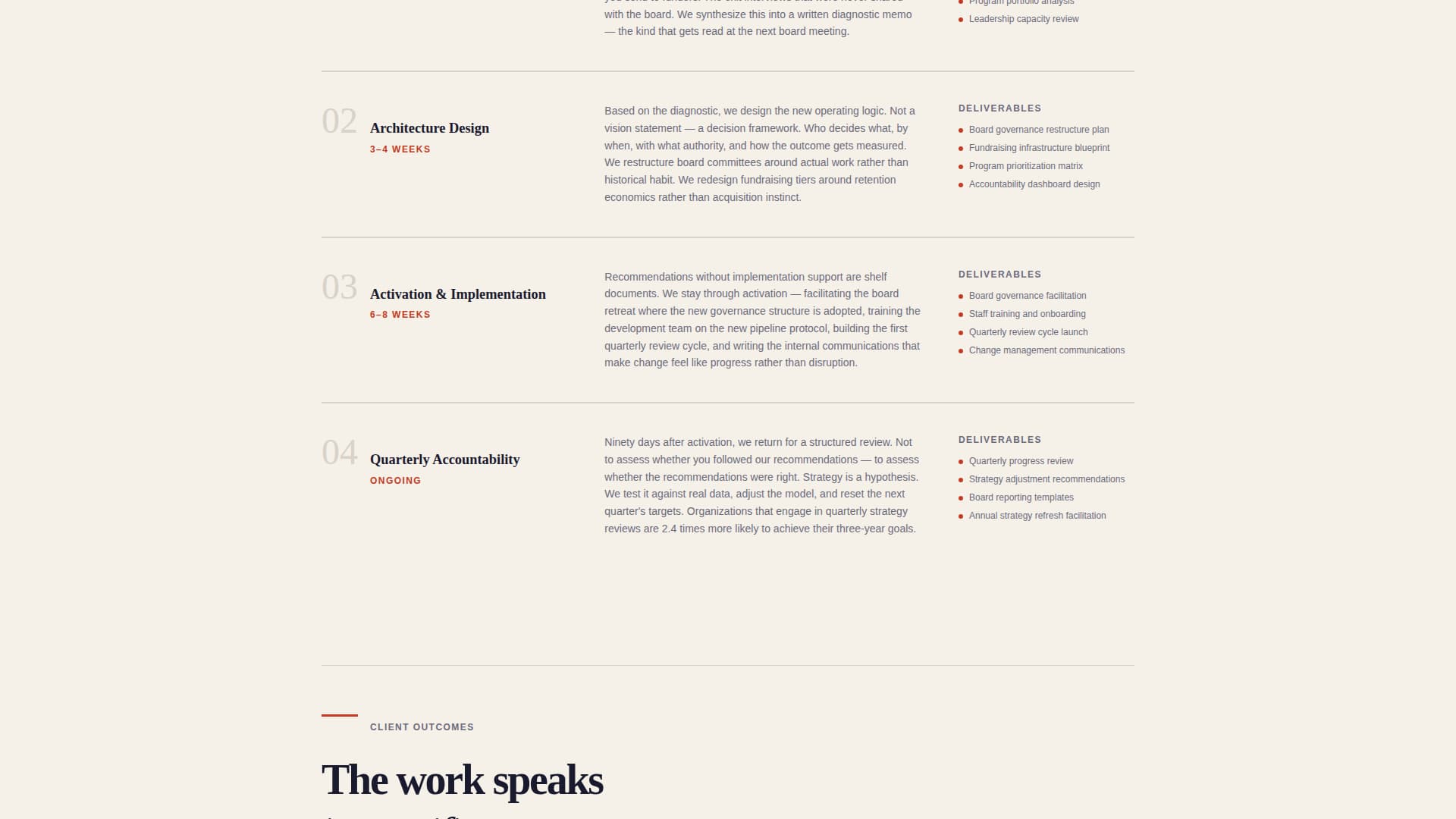 Counsel - Authoritative Nonprofit Landing Page Template