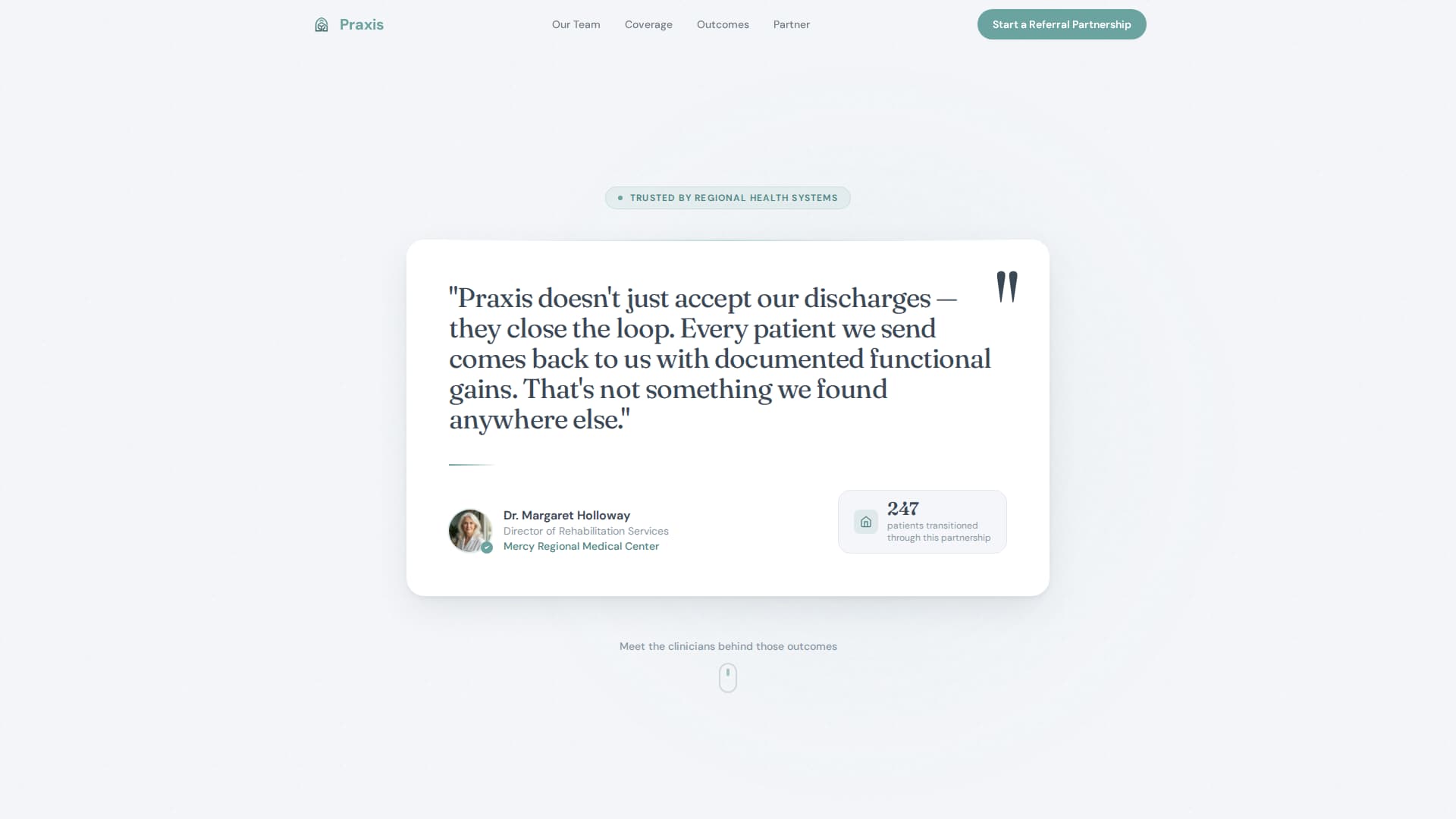 Praxis - Trusted Occupationaltherapy Landing Page Template
