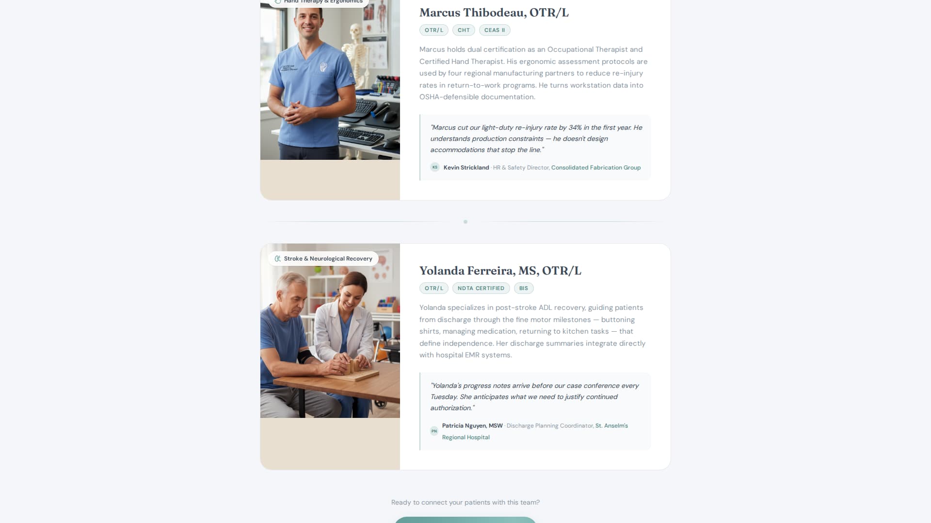 Praxis - Trusted Occupationaltherapy Landing Page Template