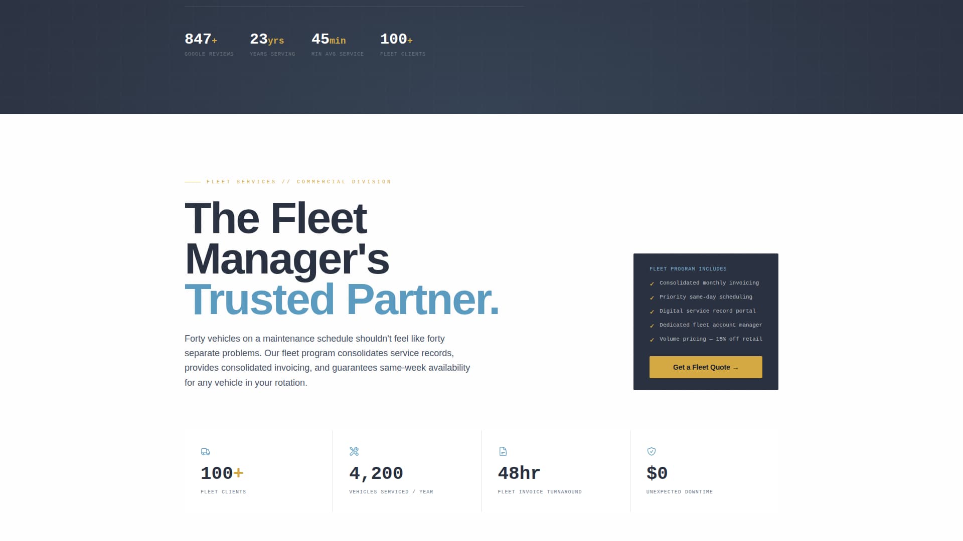 Lube - Trusted Autoservice Landing Page Template