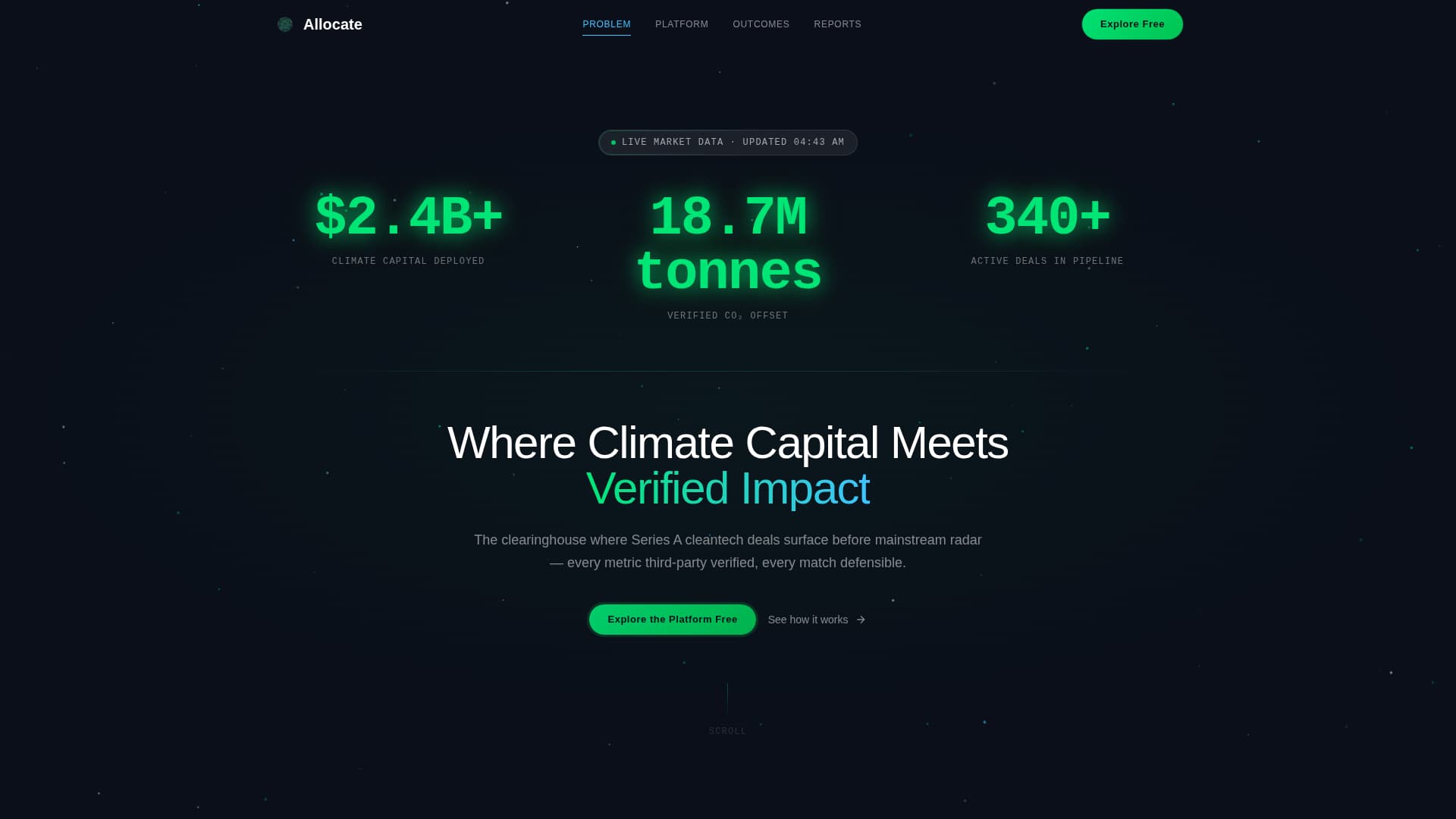 CleanTech Startup Specialist Professional Website Template