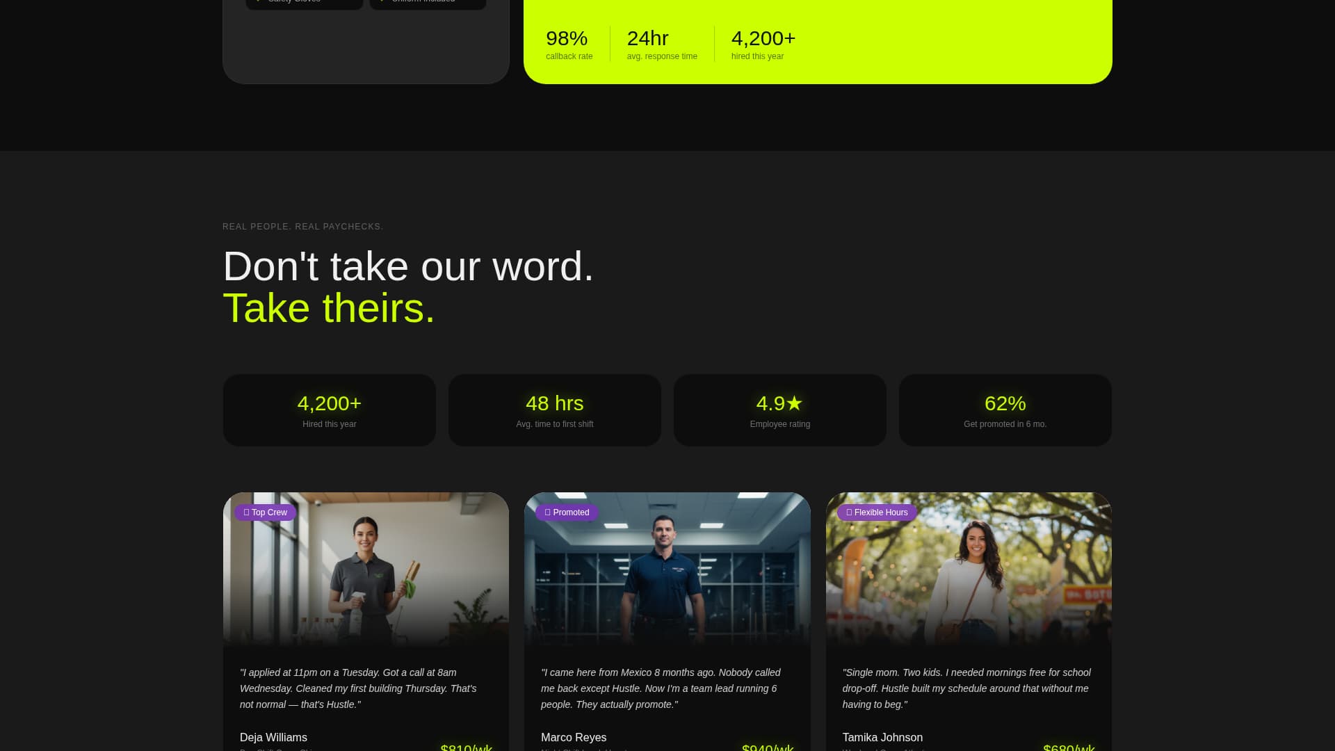 Cleaning Service Careers & Staff Recruitment Website Template