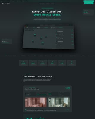 Commercial Cleaning Operations B2B Website Template