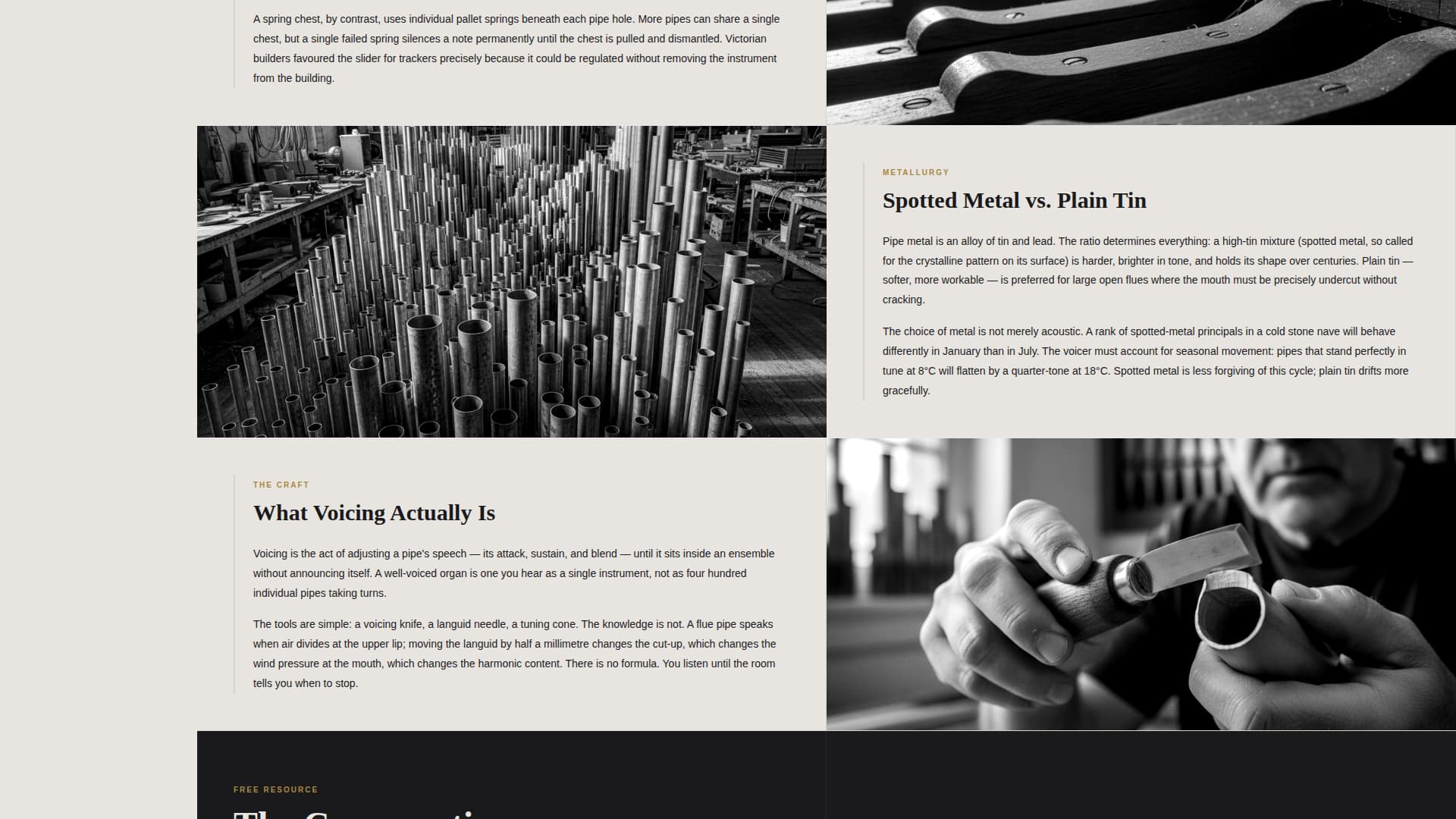 Pipes - Authoritative Organbuilder Landing Page Template