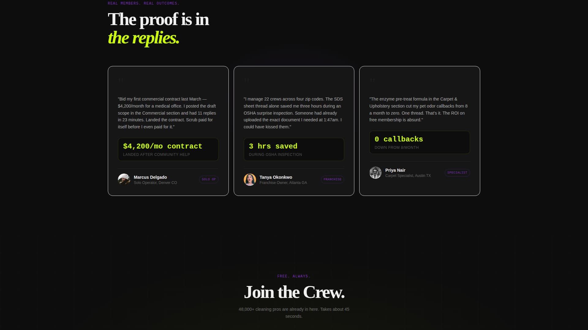 Scrub - Dynamic Cleaning Service Landing Page Template