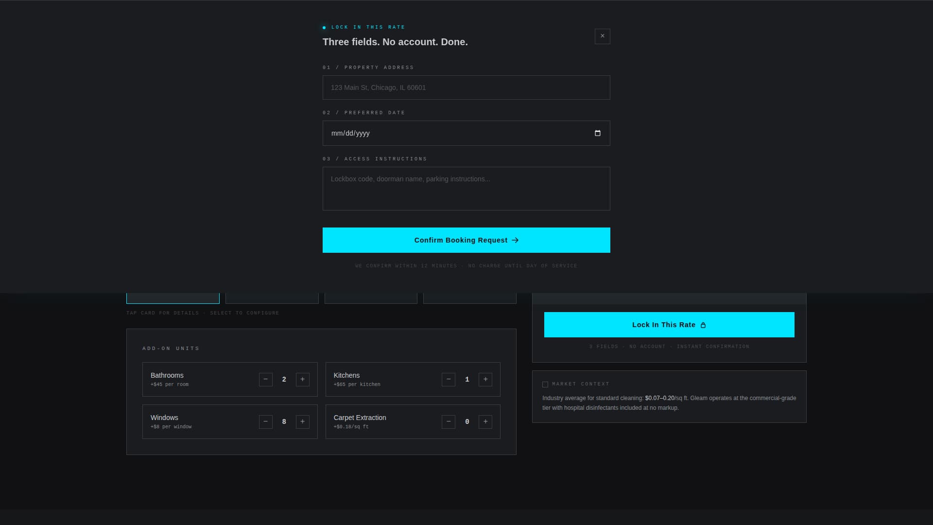 Premium Cleaning Service for Property Managers Website Template