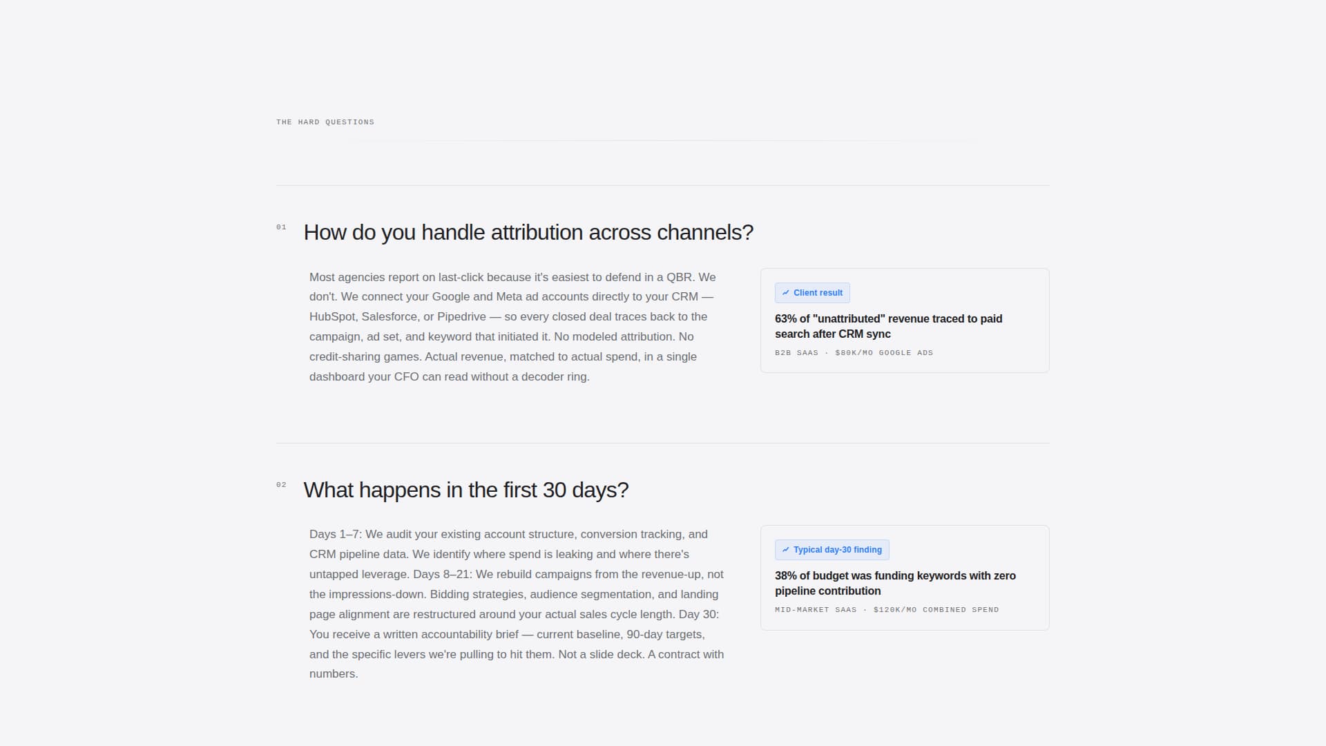 Bidstream - Auditable Performancemarketing Landing Page Template